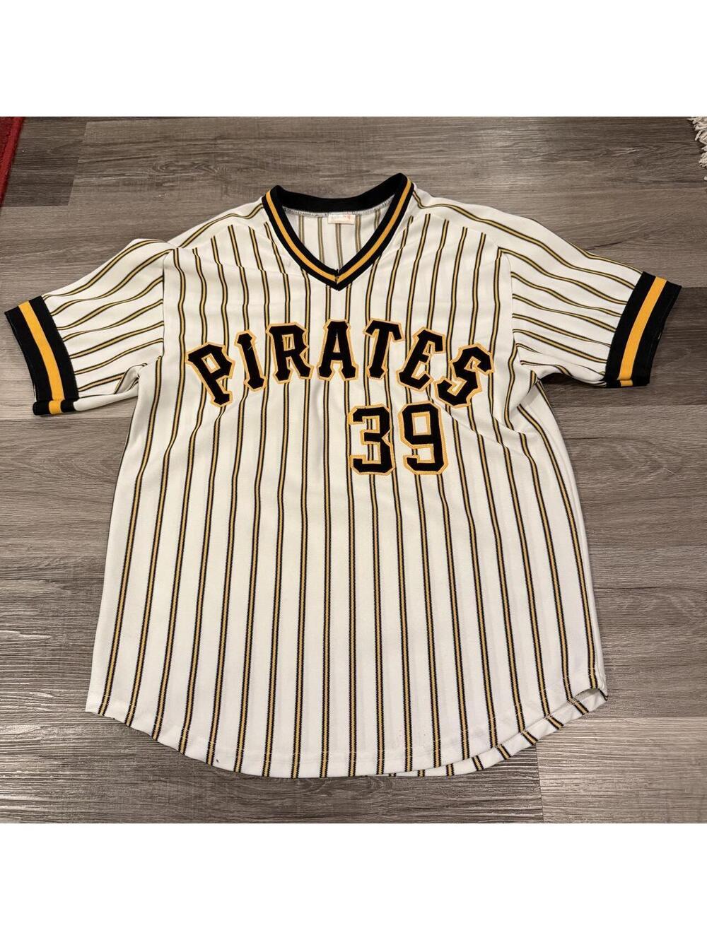 vintage Pittsburgh pirates Dave Parker baseball jersey 80s L - Picture 1 of 8